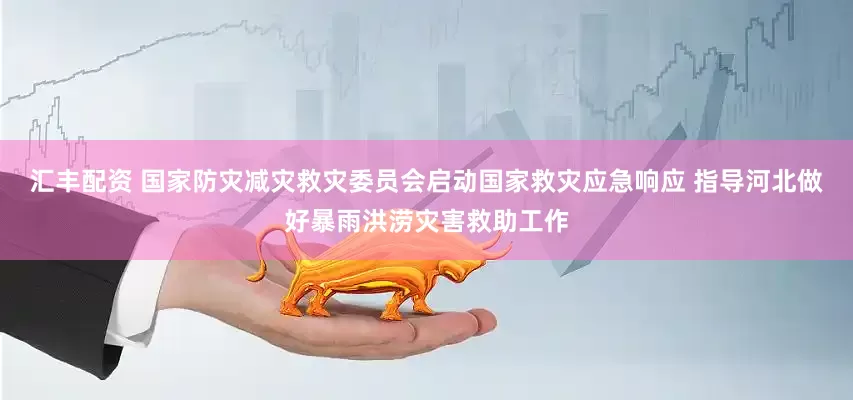 汇丰配资 国家防灾减灾救灾委员会启动国家救灾应急响应 指导河北做好暴雨洪涝灾害救助工作